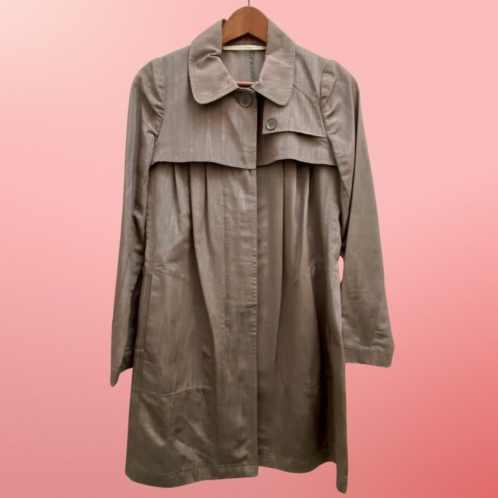 Twelfth Street by Cynthia Vincent Rain Wind Trench Coat